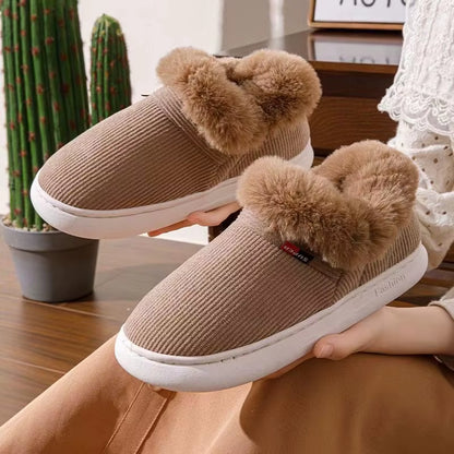Cozy Winter Women’s Cotton Slippers - Stylish Indoor Slides for Ultimate Comfort