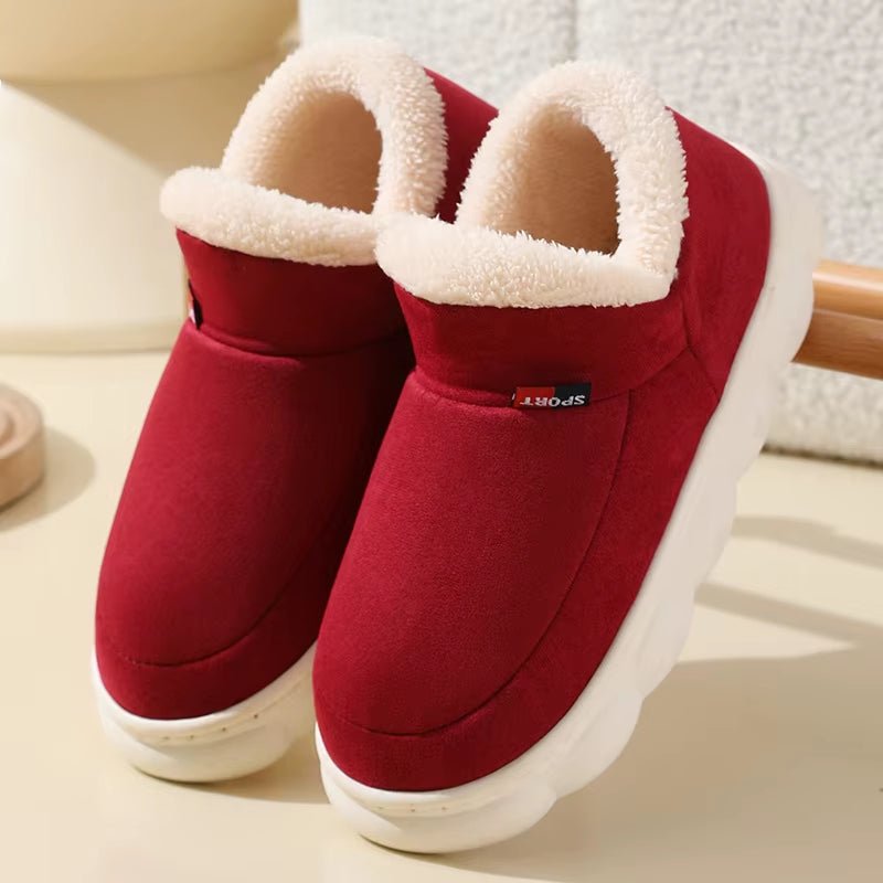 Cozy Winter Women’s Cotton Slippers - Stylish Indoor Slides for Ultimate Comfort