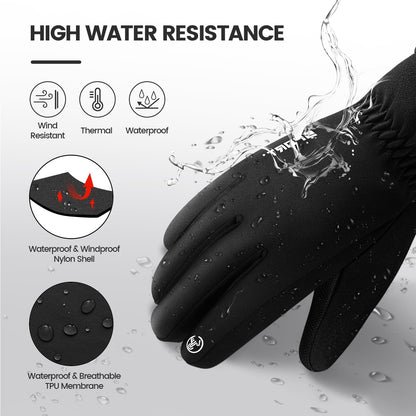 Ultimate Waterproof Windproof Thermal Gloves for All - Perfect for Cold Weather Adventures