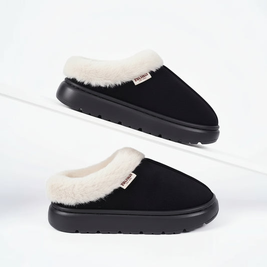Cozy Winter Women’s Cotton Slippers - Stylish Indoor Slides for Ultimate Comfort