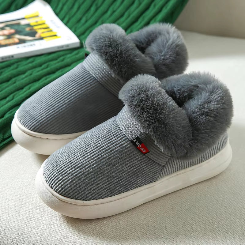 Cozy Winter Women’s Cotton Slippers - Stylish Indoor Slides for Ultimate Comfort