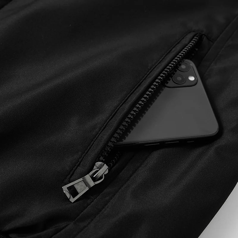 Elevate Your Style with Our Luxury Men's Winter Coats - Thickened Fleece Parkas for Business and Casual Wear in Sizes L-3XL