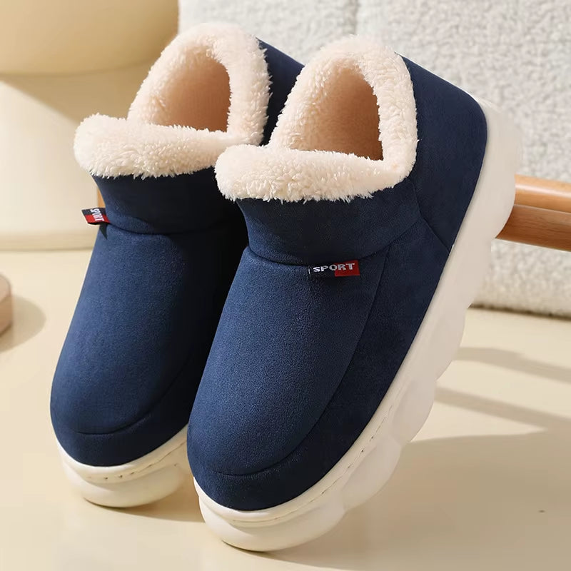 Cozy Winter Women’s Cotton Slippers - Stylish Indoor Slides for Ultimate Comfort